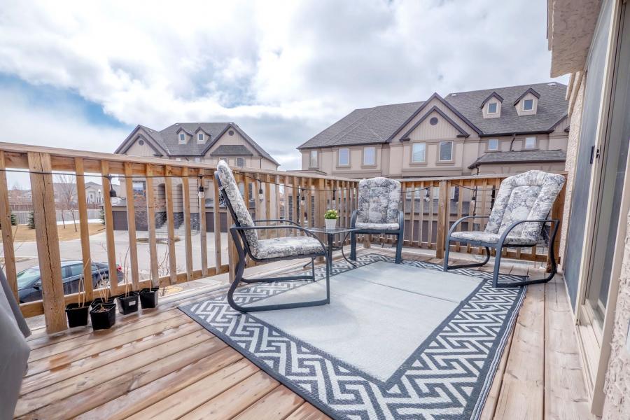 Balcony off of Main Floor